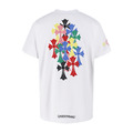 CHROME HEARTS 邁阿密彩色十字印花短袖（白色）