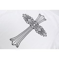CHROME HEARTS 梵文大十字架短袖（白色）_2