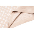 LOUIS VUITTON 蜂巢滿印提花毛織短袖（杏色）_6