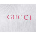 GUCCI 經典左胸小字母LOGO短袖 (白)_3