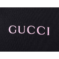 GUCCI 經典左胸小字母LOGO短袖 (黑)_3