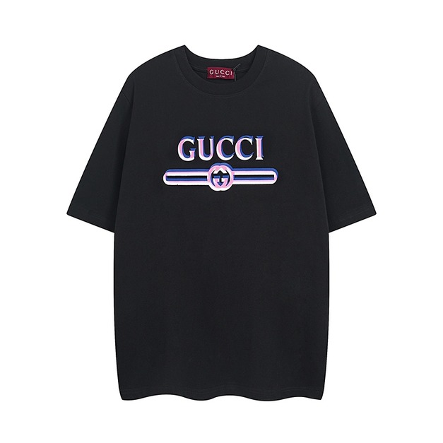 GUCCI 經典胸前大LOGO (黑)