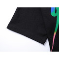 GUCCI 彩色刀鋒閃電LOGO短袖 (黑)_4