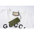 GUCCI 百年系列麻花雙扣短袖 (白)_3