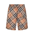 BURBERRY 格紋短褲 (卡其)_1