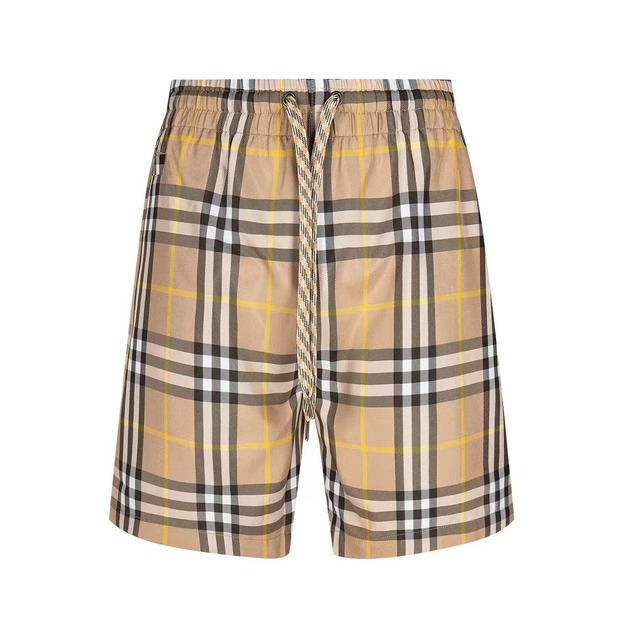 BURBERRY 正方格紋短褲