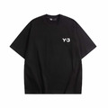 Y-3 左胸小LOGO短袖 (黑)