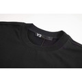 Y-3 左胸小LOGO短袖 (黑)_3
