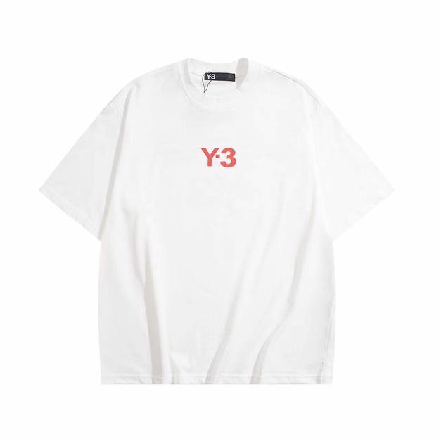 Y-3 胸口小LOGO短袖 (白)