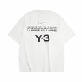 Y-3 胸口小LOGO短袖 (白)