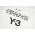 Y-3 胸口小LOGO短袖 (白)_4