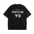 Y-3 胸口小LOGO短袖 (黑)