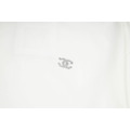 CHANEL 左胸經典小LOGO短袖 (白)_2