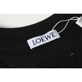 LOEWE 三色刺繡LOGO短袖 (黑)_6