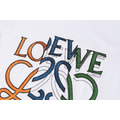 LOEWE 三色刺繡LOGO短袖 (白)_3