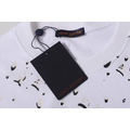 LOUIS VUITTON 潑墨漆點短袖短袖 (白)_4