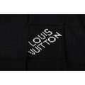 LOUIS VUITTON 格紋壓花短袖短袖 (黑)_2
