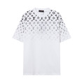 LOUIS VUITTON 漸變Monogram印花短袖短袖 (白)