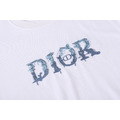 DIOR 胸前冰雪刺繡LOGO短袖 (白)_2