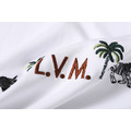 LOUIS VUITTON 椰樹斑馬刺繡短袖 (白)_3