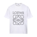 LOEWE 經典Anagram珠珠點綴短袖 (白)