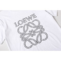 LOEWE 經典Anagram珠珠點綴短袖 (白)_2