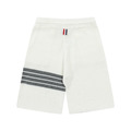 THOM BROWNE 四槓針織短褲（米白色）_1