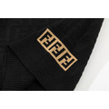 FENDI FF標誌針織短褲（黑色）_2