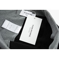 THOM BROWNE 四槓拼色針織短褲（灰黑拼接）_6