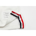 THOM BROWNE 三色條紋短袖Polo衫（白色款）_4
