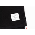 THOM BROWNE 三色條紋短袖Polo衫（黑色款）_5