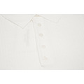THOM BROWNE 四槓條紋短袖Polo衫 (白色)_3