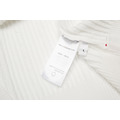 THOM BROWNE 四槓條紋短袖Polo衫 (白色)_5