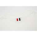 THOM BROWNE 四槓條紋短袖Polo衫 (白色)_6