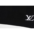 LOUIS VUITTON 下擺Logo刺繡短袖Polo衫 (黑色)_3