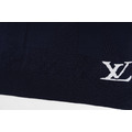 LOUIS VUITTON 下擺Logo刺繡短袖Polo衫 (藍色)_3