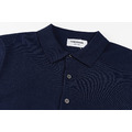 THOM BROWNE 四槓條紋短袖Polo衫 (藍色)_2
