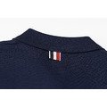 THOM BROWNE 四槓條紋短袖Polo衫 (藍色)_6