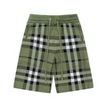 BURBERRY 經典格紋短褲（綠色款）