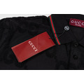 GUCCI GG Logo滿版印花短袖Polo衫 (黑)_7