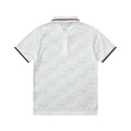 GUCCI GG Logo滿版印花短袖Polo衫 (白)_1
