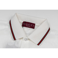 GUCCI GG Logo滿版印花短袖Polo衫 (白)_2