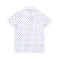 LOUIS VUITTON 滿版 Monogram 印花短袖 Polo 衫 (白)_1