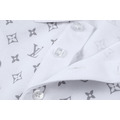 LOUIS VUITTON 滿版 Monogram 印花短袖 Polo 衫 (白)_4