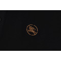 BURBERRY 格紋領短袖 Polo 衫 (黑)_4