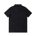 BURBERRY 彩色戰馬騎士刺繡短袖 Polo 衫 (黑)_1