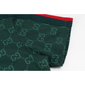 GUCCI 滿版 GG Logo 印花短袖 Polo 衫 (綠)_4