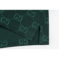 GUCCI 滿版 GG Logo 印花短袖 Polo 衫 (綠)_6