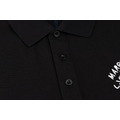 LOUIS VUITTON 袖口 Logo 短袖 Polo 衫 (黑)_5