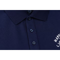 LOUIS VUITTON 袖口 Logo 短袖 Polo 衫 (藍)_5